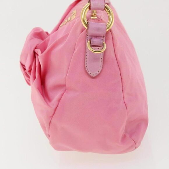 PRADA Hand Bag Nylon 2way Pink - Picture 3 of 15